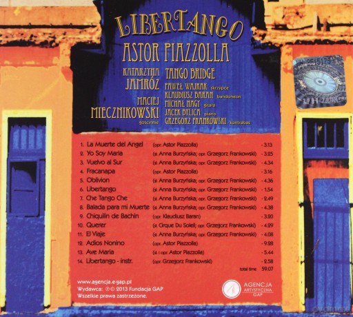 Tango Bridge: Libertango [CD]