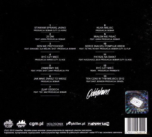 Deobson: Oddycham [CD]