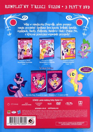 My Little Pony: Przyjaźń To Magia 10-13 [3DVD] 
