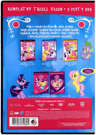 My Little Pony: Przyjaźń To Magia 10-13 [3DVD] 