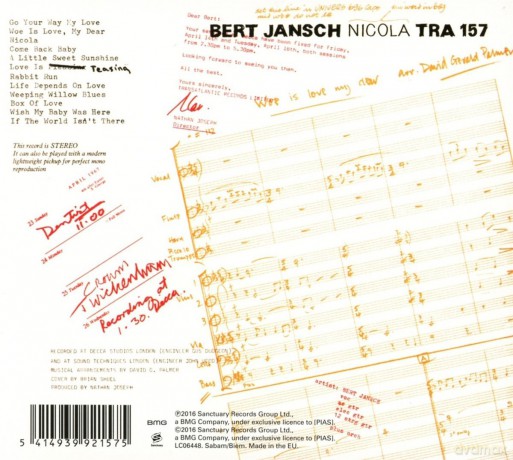 Bert Jansch: Nicola (digipack) [CD]