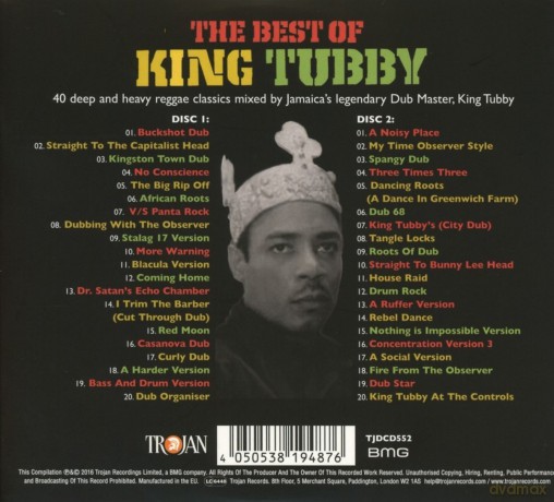 King Tubby: The Best Of (digipack) [2CD]