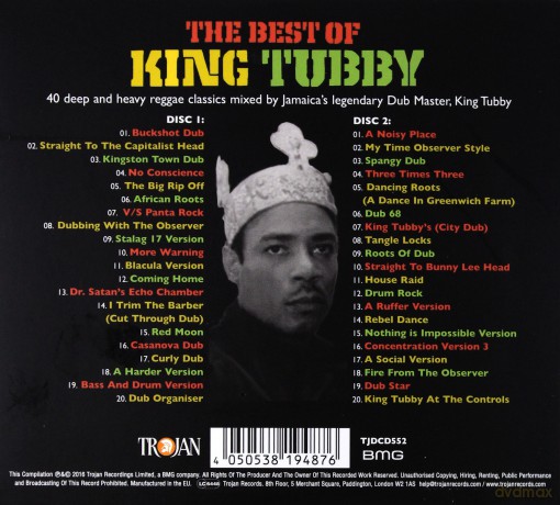 King Tubby: The Best Of (digipack) [2CD]