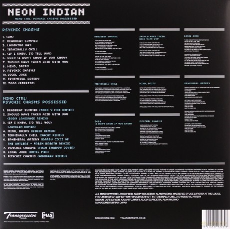 Neon Indian: Psychic Chasma Mind Ctrl [2xWinyl]