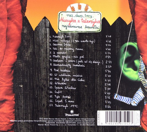 Raz, Dwa, Trzy: Muzyka z Talerzyka (digipack) [CD]