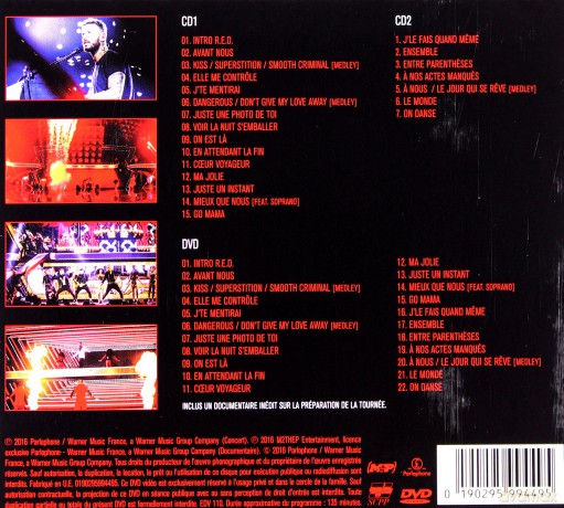 M Pokora: R.E.D. Live Tour [2CD]+[DVD]