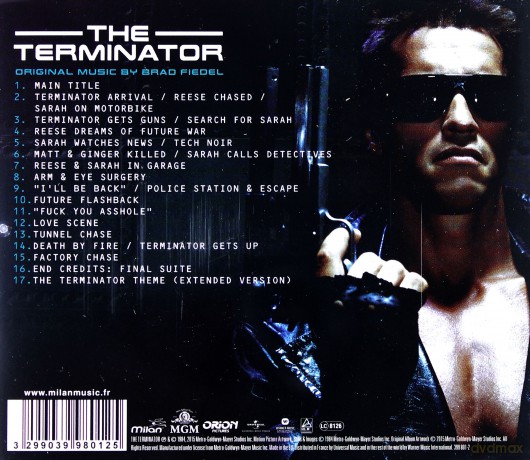 Brad Fiedel: Terminator [CD]