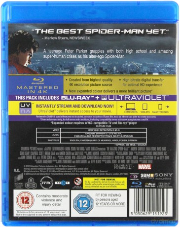 Niesamowity Spider-Man (Mastered in 4K) [Blu-Ray]