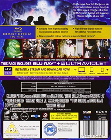 Pogromcy duchów (Mastered in 4K) [Blu-Ray]