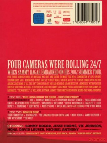 Sammy Hagar & The Waboritas: The Long Road to Cabo [2DVD]
