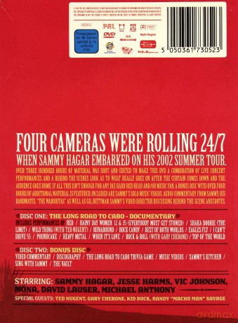 Sammy Hagar & The Waboritas: The Long Road to Cabo [2DVD]