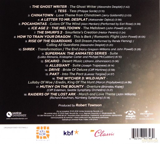 Festiwal Muzyki Filmowej 2016 [CD]
