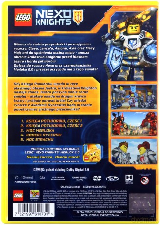 LEGO Nexo Knights część 1 [DVD]