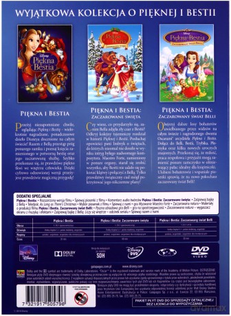 Piękna i Bestia Kompletna Kolekcja [3DVD]