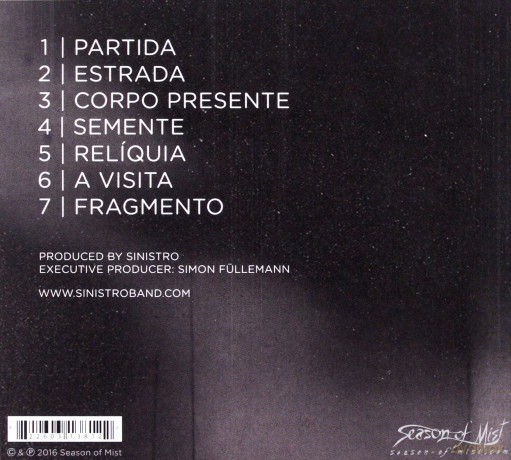 Sinistro: Semente (digipack) [CD]