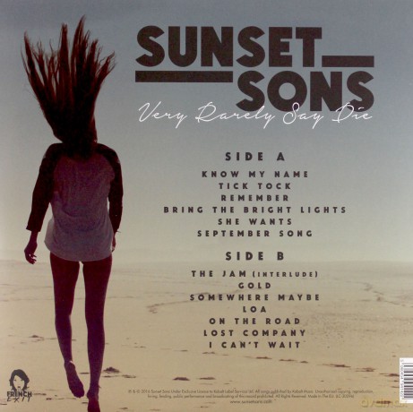 Sunset Sons: Very Rarely Say Die [Winyl]