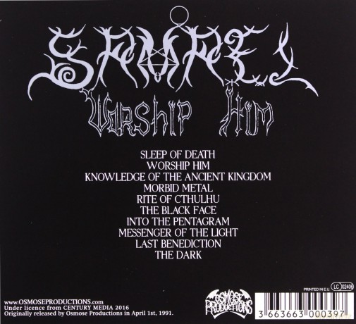 Samael: Worship Him (digipack) [CD]