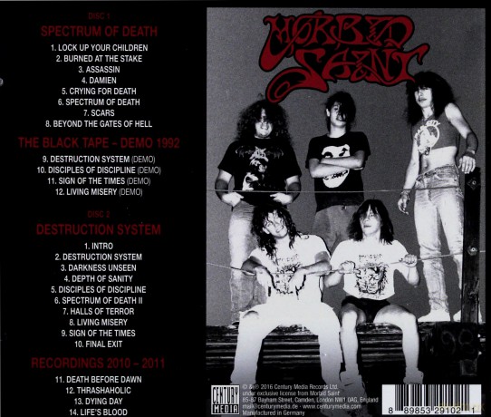 Morbid Saint: Spectrum Of Death (Extended Edition) [2CD]