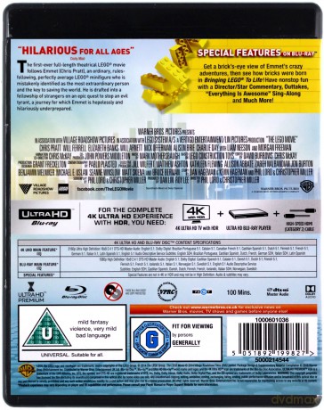 The Lego Movie (Lego Przygoda) [Blu-Ray 4K]+[Blu-Ray]