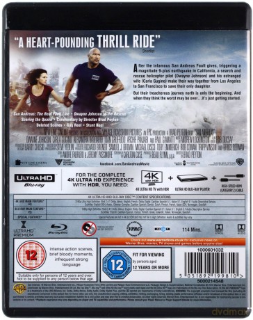 San Andreas [Blu-Ray 4K]+[Blu-Ray]