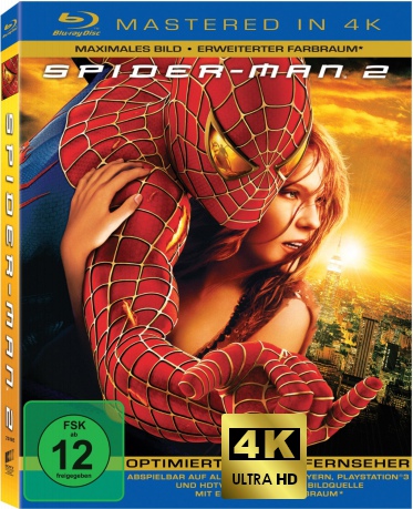 Spider-Man 2 (Mastered in 4K) [Blu-Ray]