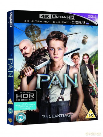 Pan (Piotruś. Wyprawa do Nibylandii) [Blu-Ray 4K]+[Blu-Ray]