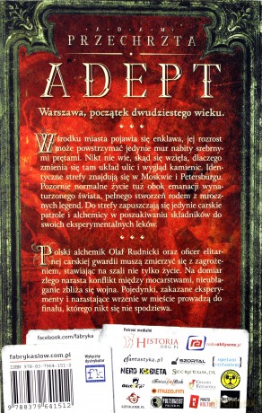 Adept - Adam Przechrzta [KSIĄŻKA]