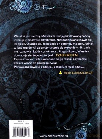 Czasodzieje. Klucz czasu - Natalia Sherba (twarda) [KSIĄŻKA]
