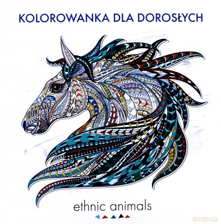 Ethnic animals. Kolorowanka dla dorosłych [KSIĄŻKA]