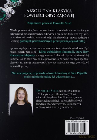 Klejnoty arystokratki - Danielle Steel [KSIĄŻKA]