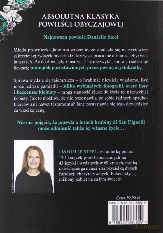 Klejnoty arystokratki - Danielle Steel [KSIĄŻKA]