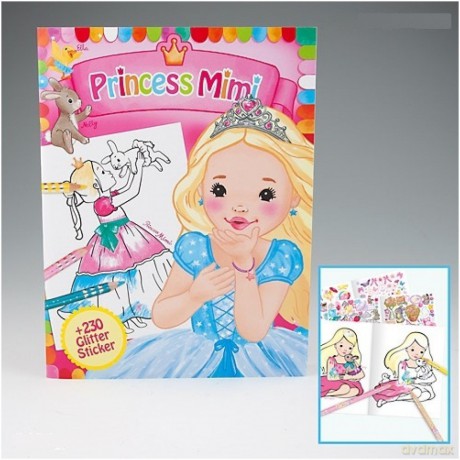 Kolorowanka Princess Mimi