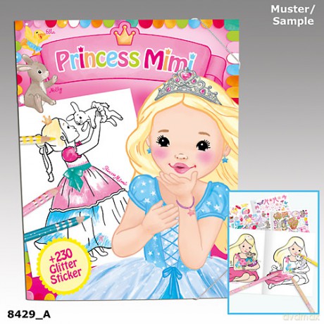 Kolorowanka Princess Mimi