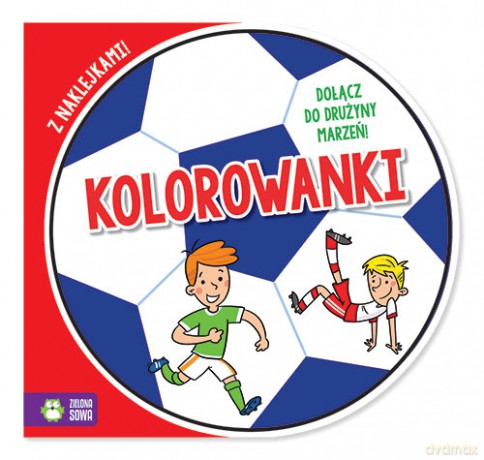 Kolorowanki z naklejkami 1 [KSIĄŻKA]