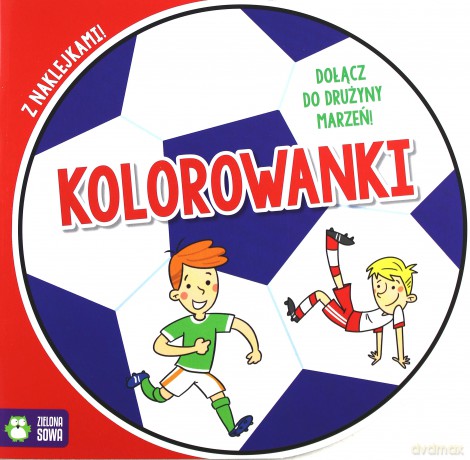 Kolorowanki z naklejkami 1 [KSIĄŻKA]