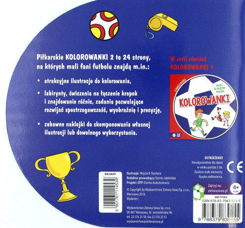 Kolorowanki z naklejkami 2 [KSIĄŻKA]