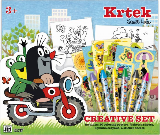 Krecik. Zestaw kreatywny