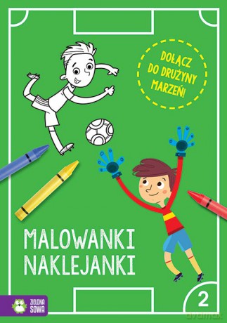 Malowanki naklejanki 2 [KSIĄŻKA]