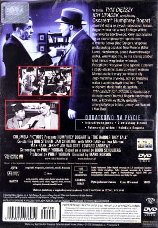 Tym cięższy ich upadek [DVD]
