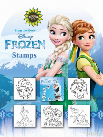 Pieczątki Gorączka lodu Frozen