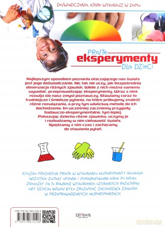 Proste eksperymenty dla dzieci [KSIĄŻKA]