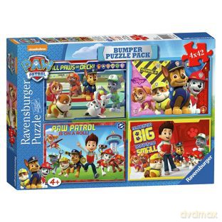 RAVENSBURGER 4x42 el. Psi Patrol [PUZZLE]