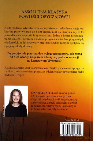 Zachód słońca w Saint-Tropez - Danielle Steel [KSIĄŻKA]