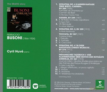 Cyril Huve: Erato Story: Busoni [CD]