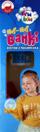 Fru Blu - Hip Hop Bańki Rękawiczka - Zestaw Zawiera Płyn 50 ml + Specjalna Rurka + Rękawiczka