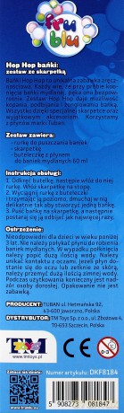 Fru Blu - Hip Hop Bańki Skarpeta - Zestaw Płyn 50 ml, Specjalna Rurka, Skarpetka