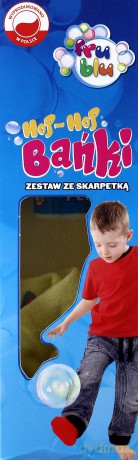 Fru Blu - Hip Hop Bańki Skarpeta - Zestaw Płyn 50 ml, Specjalna Rurka, Skarpetka