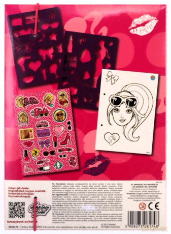 Szkicownik Fantasy Book - Barbie