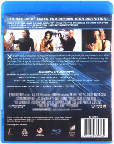 xXx [Blu-Ray]