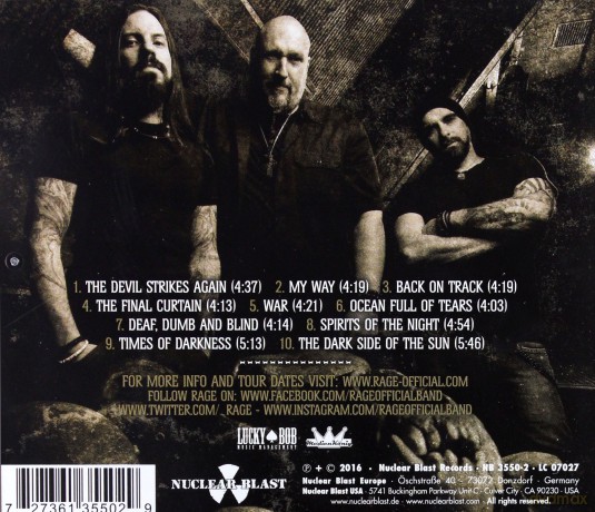 Rage: The Devil Strikes Again [CD]